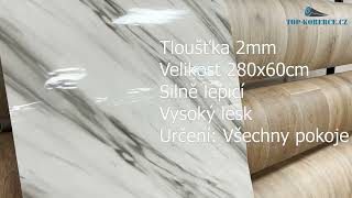 PET+IXPE Mramorová role YP-06 280x60cm 2mm samolepící