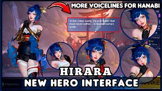 Download lagu HIRARA INTERFACE & MORE VOICELINES FOR HANABI WITH HER BACKGROUND MUSIC ~ MLBB mp3