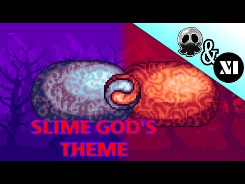 Terraria Calamity Mod Music - "Return To Slime" (featuring SixteenInMono) - Theme of The Slime God