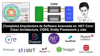 Arquitectura de Software Avanzada en .NET Core: Clean Architecture, CQRS, Entity Framework y más