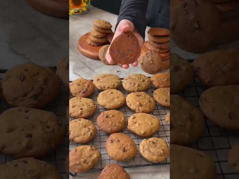 Delicious Choco Chips 🍪🍪🍪🇺🇲 #chocolatecake #chocolate #cake #cookies #recipes #usarecipes #shorts