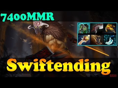 Dota 2 - Swiftending 7400 MMR Plays Juggernaut Vol 2 - Ranked Match Gameplay!