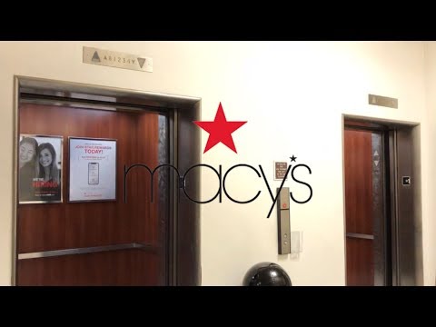 Black Button! Awesome Montgomery Hydraulic Elevators-Macy's-Sacramento, CA