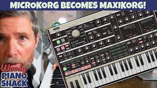 Video thumbnail for KORG MICROKORG - World's Best Selling Synth Now In Your DAW by Woody Piano Shack