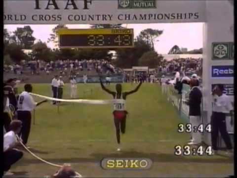 Paul Tergat wins Ciudad del Cabo 1996 - World Cross Country