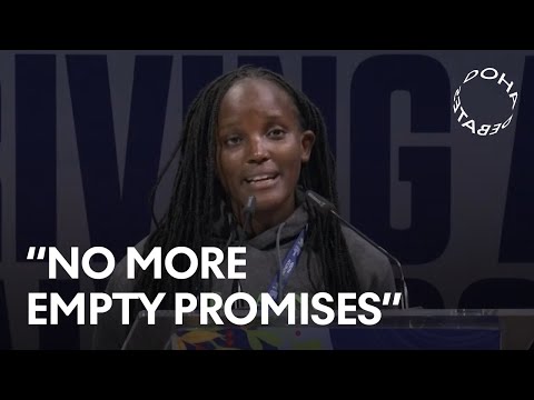 Vanessa Nakate's Full Keynote Speech at Youth4Climate Pre-COP26 | Doha Debates