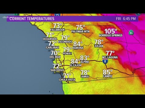 August 28 evening microclimate forecast (6:30 p.m.)