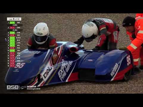 Molson Group British Sidecar Championship 2022 Round 8 Donington - Race 1