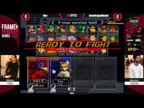FPS 2 Melee - Ober (Falco) vs GreenDragonMaster (Fox) - Pools