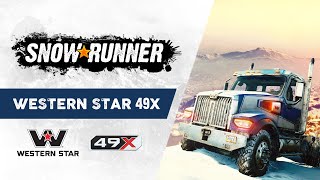 Video SnowRunner – Western Star 49X 