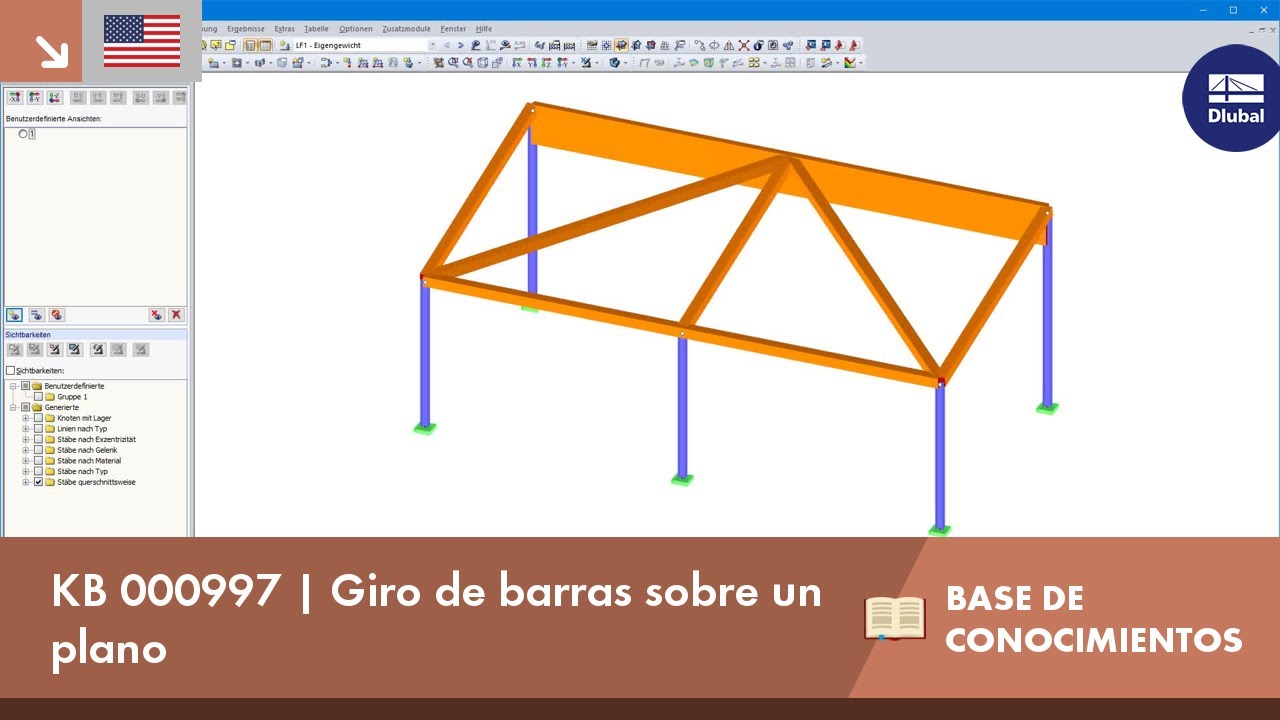 KB 000997 | Giro de barras sobre un plano