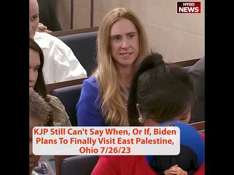 KJP On East Palestine: "President Intends To Go. Don't Have A Time Or A Date To Preview"