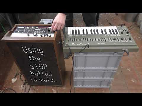 Midified Roland TR-700 + SH-101 acid jam