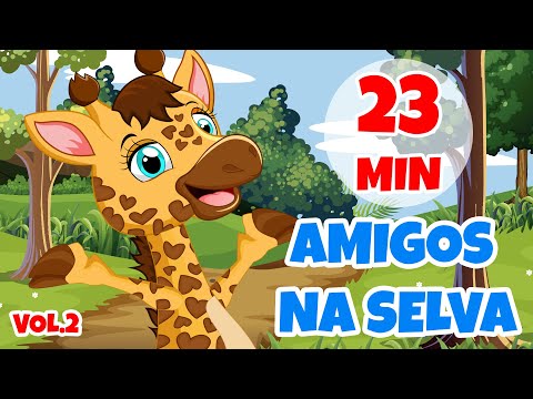 Amigos na Selva Vol.2 - Giramille 23 min | Desenho Animado Musical
