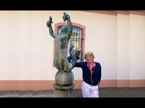 Mainz in zwei Minuten - Eine Nixe in der Gaustraße, wo kam sie hergeschwommen?