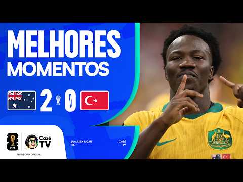 Melhores momentos de Austrália x Turquia