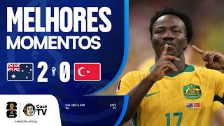 MELHORES MOMENTOS: AUSTRÁLIA 2 X 0 TURQUIA | COPA DO MUNDO FIFA™ 2026 | 1ª RODADA | FASE DE GRUPOS