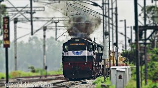 preview picture of video 'Furious Firing & Smoking By repainted Ratlam Alco Twins: Gorakhpur Antyodaya Express..!!'