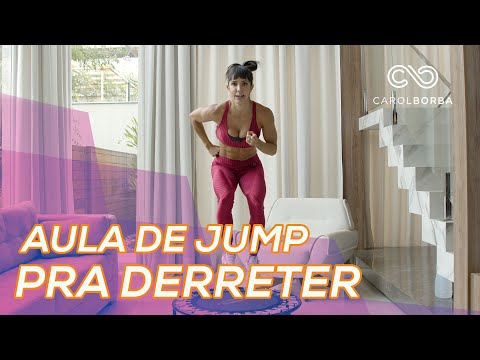 Treino de JUMP para DERRETER as Gorduras - Carol Borba