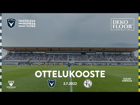 ACOTV: Dekofloor ottelukooste AC Oulu - VPS 2.7.2022 (Veikkausliiga)