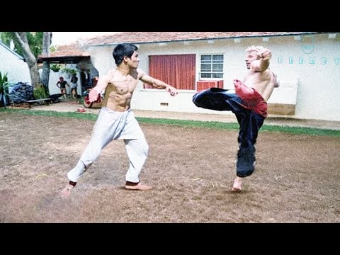 Bruce Lee's Fight With Chuck Norris In His Backyard....... And Things Turn UGLY!