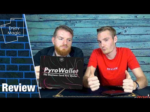 Pyro Wallet (Adam Wilber) & Fire Phone Case (Martin Braessas) || Enjoy Magic Review