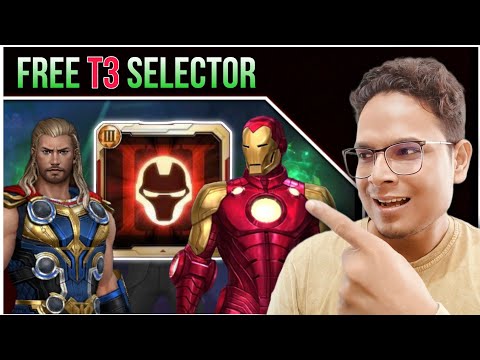 best characters for T3 SELECTOR 👍| marvel future fight