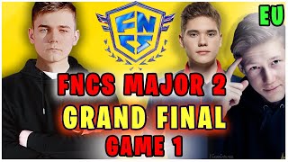 FNCS Major 2 GRAND FINAL Game 1 Highlights -  FNCS Tayson vs MrSavage vs ThomasHD