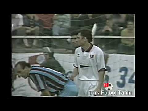 1993 1994 Trabzonspor Cagliari UEFA Kupası Maçı