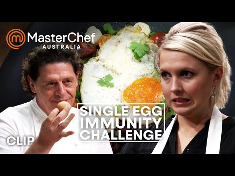 Single Egg Immunity Challenge | MasterChef Australia | MasterChef World
