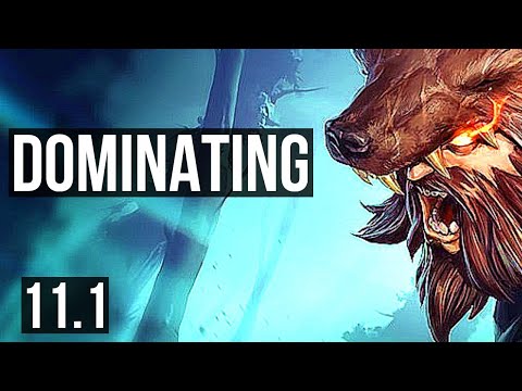 UDYR vs LILLIA (JUNGLE) | Rank 1 Udyr, 6/1/7, 900+ games, Dominating | EUW Master | v11.1