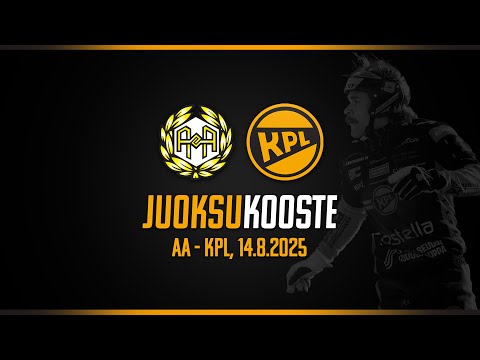 Arsedelin juoksukooste: AA - KPL, 14.8.2025