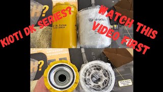 Watch this video before doing the 50 HR service on your Kioti DK20 series tractor  It will save you