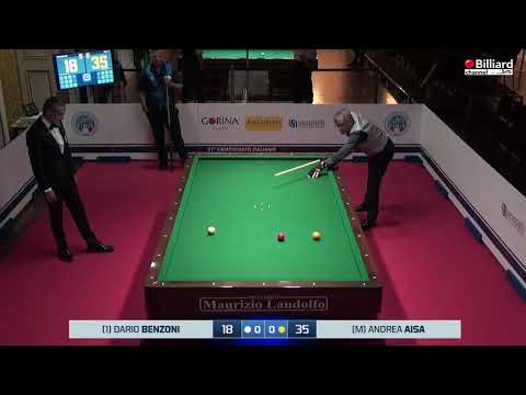 Aisa Andrea VS Benzoni Dario - 21° Campionato Italiano Sanremo