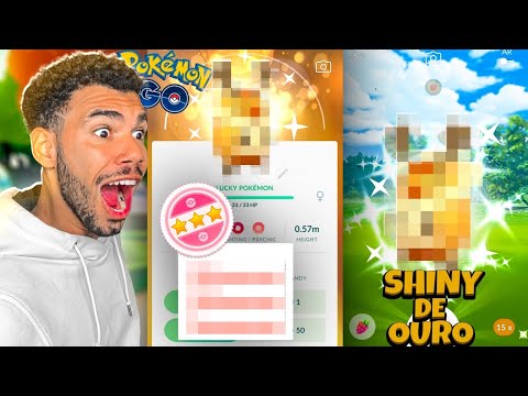 O NOVO SHINY DOURADO - POKEMON GO | Cris |