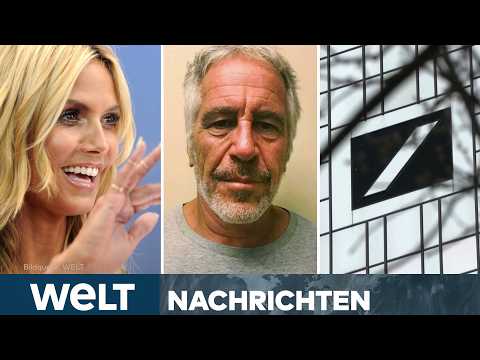 EPSTEIN-SCHOCK erreicht jetzt auch Deutschland: Neue Dokumente zeigen deutsche Kontakte |WELT Stream