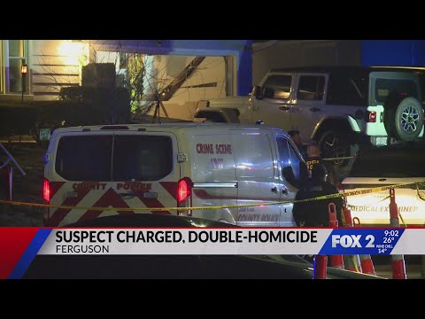 Suspect charged in Ferguson double homicide