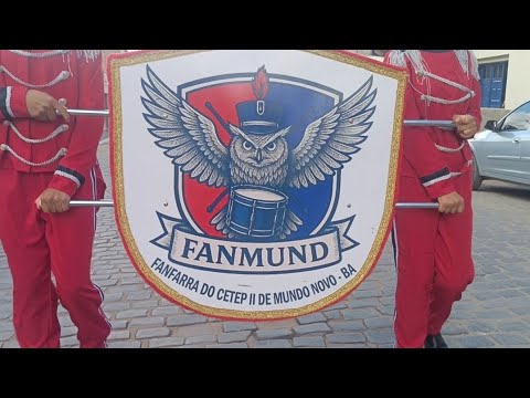 Desfile de banda aniversário mundo novo Bahia 