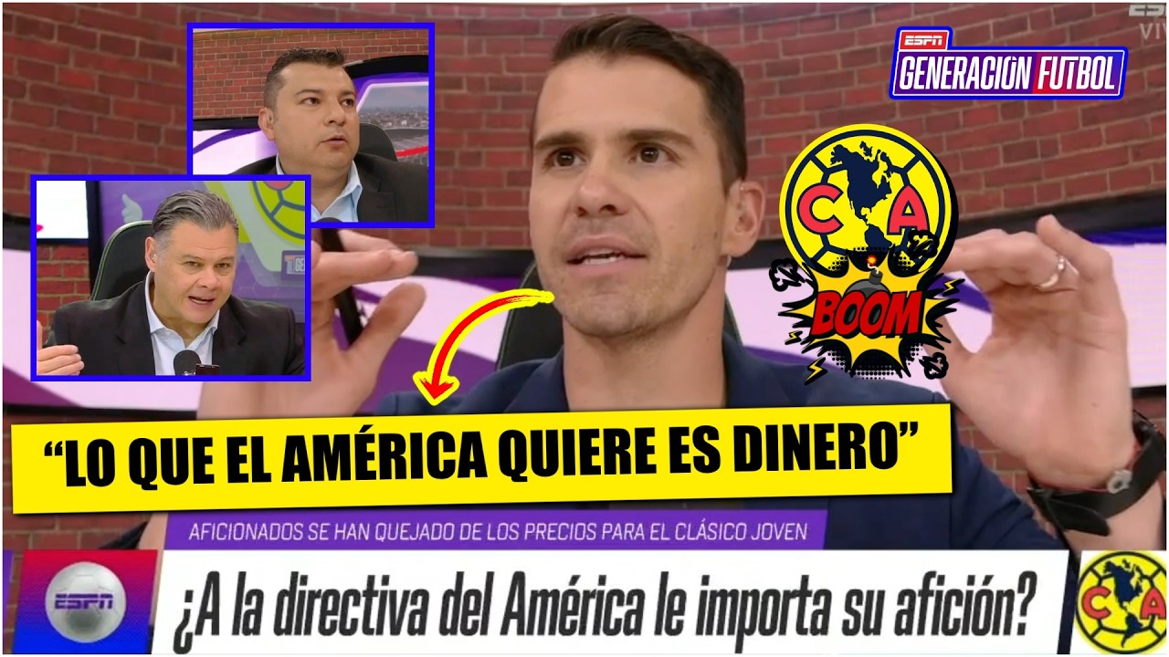 ¡DURO! Ni LIGA MX, ni CONCACAF, AMÉRICA solo le INTERESA lo ECONÓMICO: sentenció Dipp | Generación F