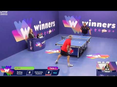 WINners CUP table 2  15.10  Boklag Roman - Kolomiets Vladimir  15:45