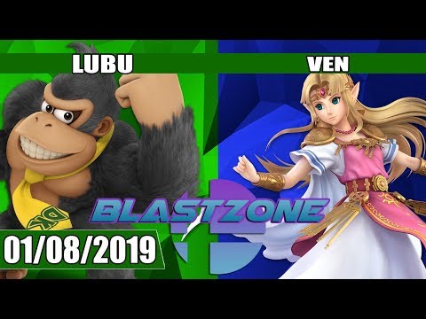 PSG Blastzone: Lubu (Donkey Kong) vs Sugoi | Ven (Zelda) - Winners Qtrs