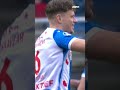 SENSATIONELE VOLLEY met EERSTE BALCONTACT ?