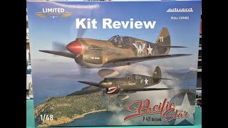 Eduard Limited Edition 1/48 P-40E Pacific Star Dual Combo Kit Review