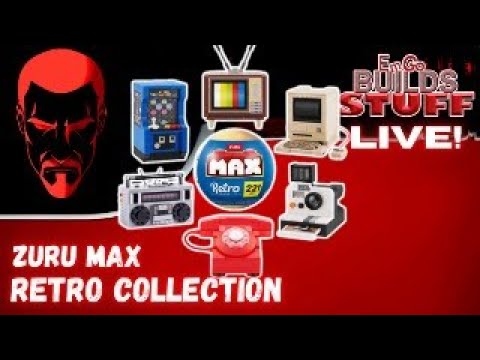 PART 4 Zuru Max Retro Collection: EmGo Builds Stuff LIVE!
