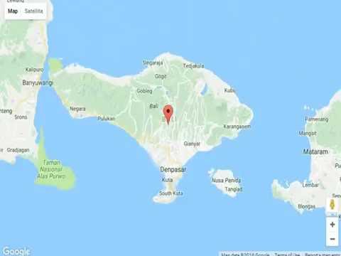 Map In Bali