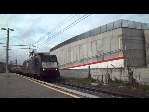 E189.400 CFI sul MRS 56362 Terni - Civitavecchia, in transito a Roma Tiburtina