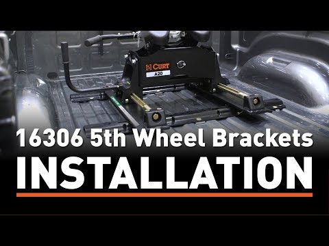 5th Wheel Hitch Install: CURT 16306 5th Wheel Brackets on a Ram 1500