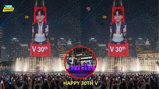 Download lagu Taehyung 30th Anniversary INSANE! Celine x V BTS Drone Show & Global ARMY Projects mp3