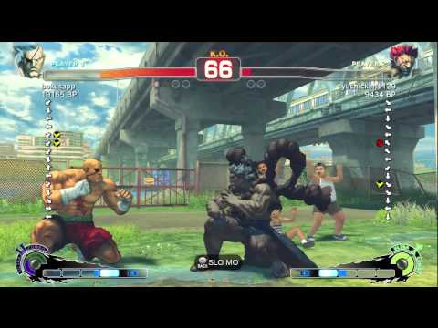 Bonchan [Sagat] vs Yuu★ [Akuma] SSF4 Japanese Online Ranked Matches - TRUE-HD