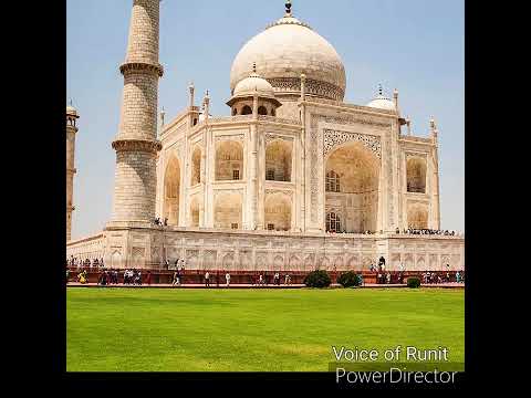 Taj Mahal, A poetic Expression  of love